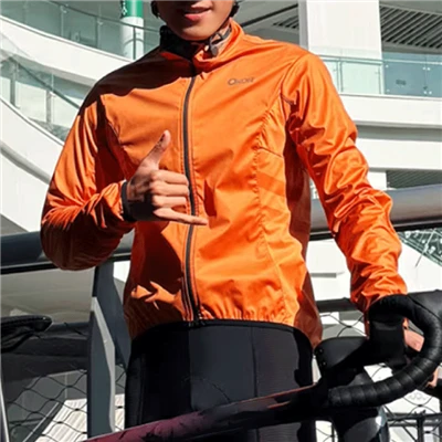 Jaket berbasikal tahan angin